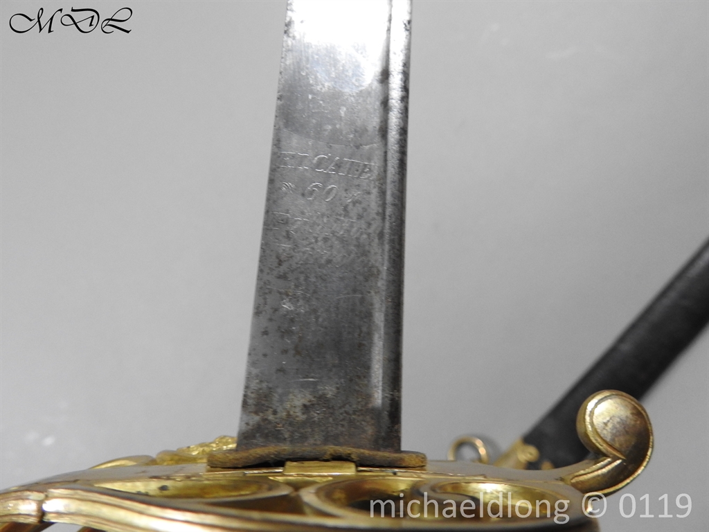 William IV British 1822 Infantry Officer`s Sword - Image 14