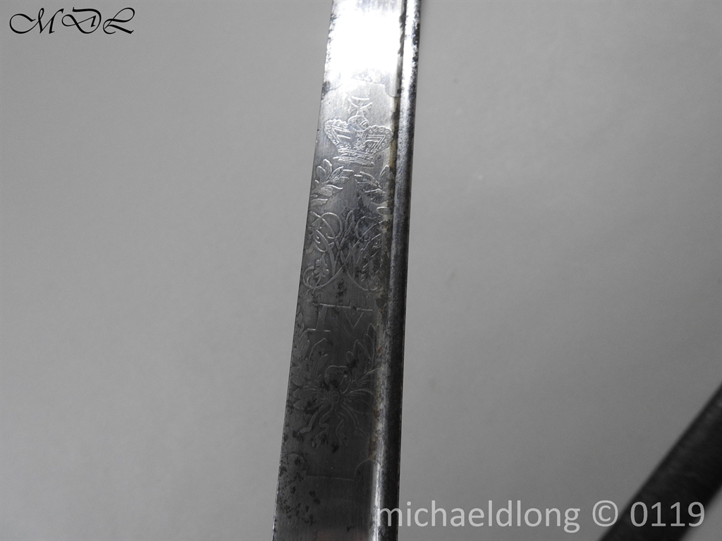 William IV British 1822 Infantry Officer`s Sword - Image 13