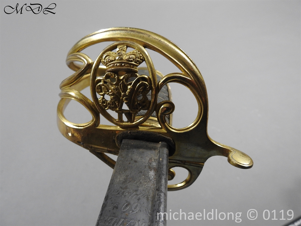 William IV British 1822 Infantry Officer`s Sword - Image 11