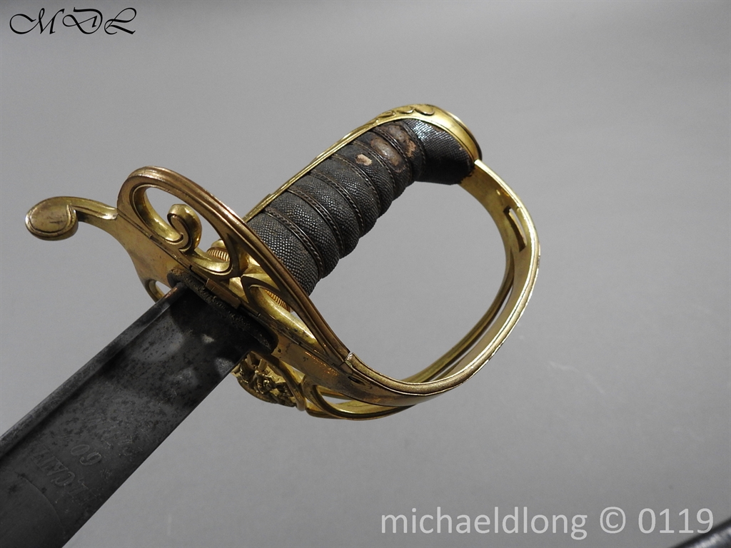 William IV British 1822 Infantry Officer`s Sword - Image 9