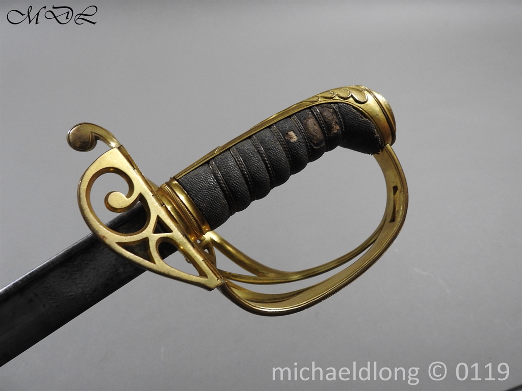 William IV British 1822 Infantry Officer`s Sword - Image 7