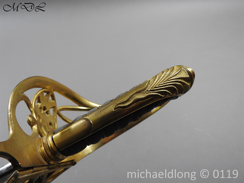 William IV British 1822 Infantry Officer`s Sword - Image 6