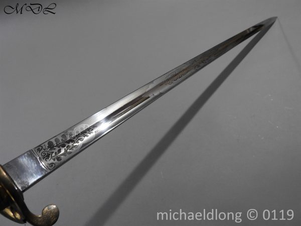 Victorian 1845 Infantry Officer's Sword - Image 13