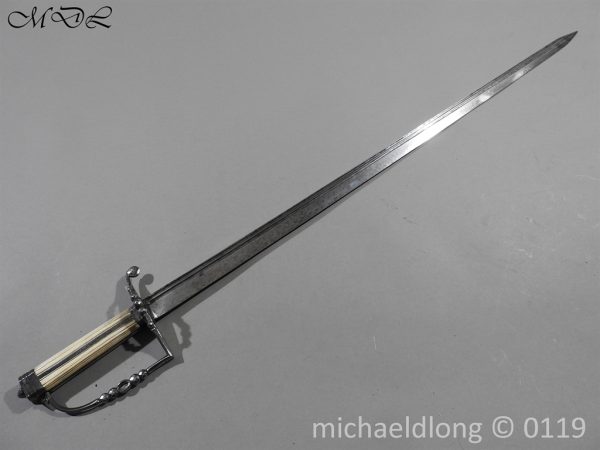British 5 Ball Officer's Spadroon