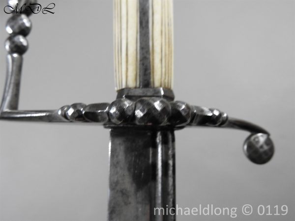British 5 Ball Officer's Spadroon - Image 12