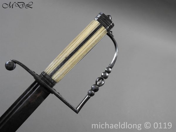 British 5 Ball Officer's Spadroon - Image 5