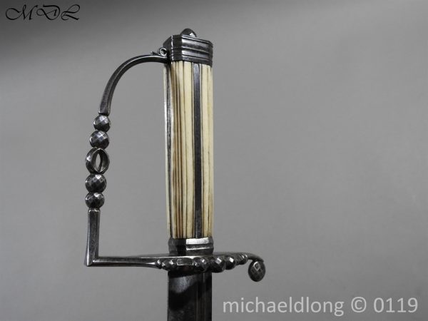 British 5 Ball Officer's Spadroon - Image 3