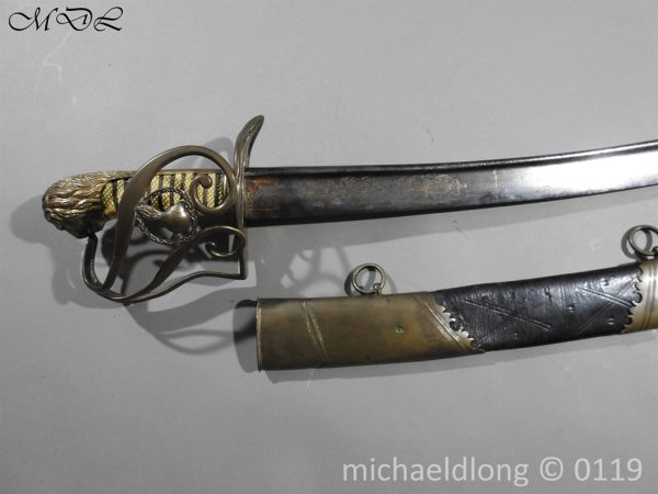 Grenadier Officer's Georgian Sword - Image 2