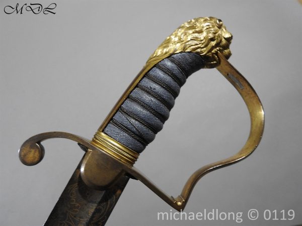 1796 English Light Cavalry Officer's Sword - Image 6