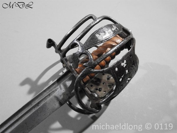 Scottish Basket Hilted Sword - ANDRIA FARARA c  1720 - Image 14