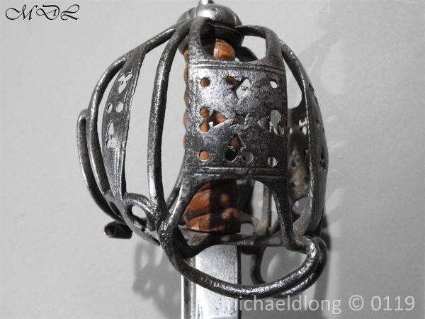 Scottish Basket Hilted Sword - ANDRIA FARARA c  1720 - Image 16