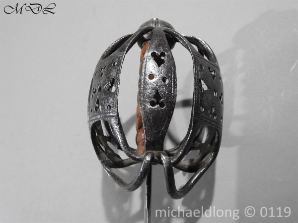 Scottish Basket Hilted Sword - ANDRIA FARARA c  1720 - Image 17