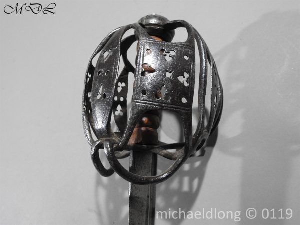 Scottish Basket Hilted Sword - ANDRIA FARARA c  1720 - Image 18