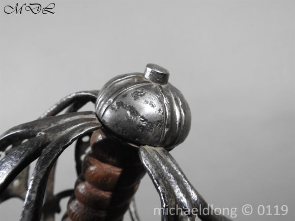 Scottish Basket Hilted Sword - ANDRIA FARARA c  1720 - Image 20