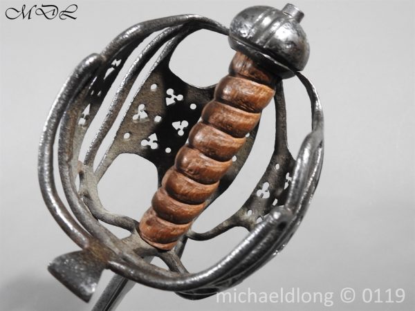Scottish Basket Hilted Sword - ANDRIA FARARA c  1720 - Image 21