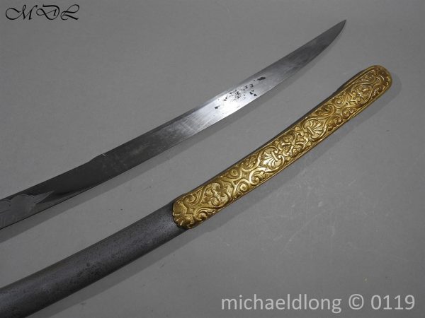 11th Hussars Prince Alberts Own Officer’s Mameluke Sword - Image 4