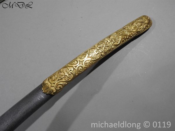 11th Hussars Prince Alberts Own Officer’s Mameluke Sword - Image 10