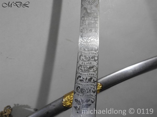 11th Hussars Prince Alberts Own Officer’s Mameluke Sword - Image 14