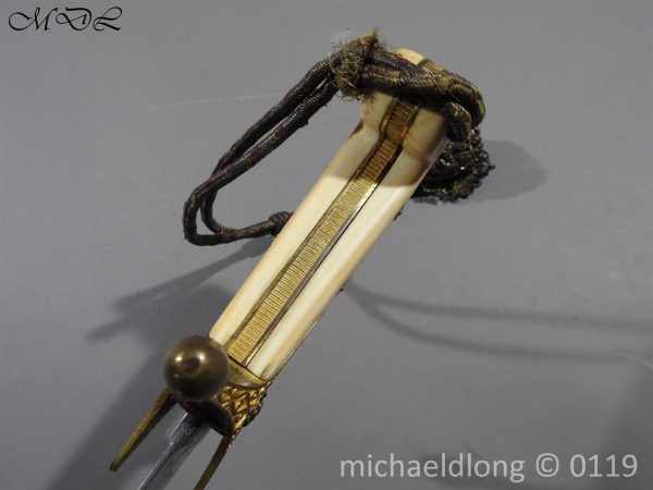 11th Hussars Prince Alberts Own Officer’s Mameluke Sword - Image 23