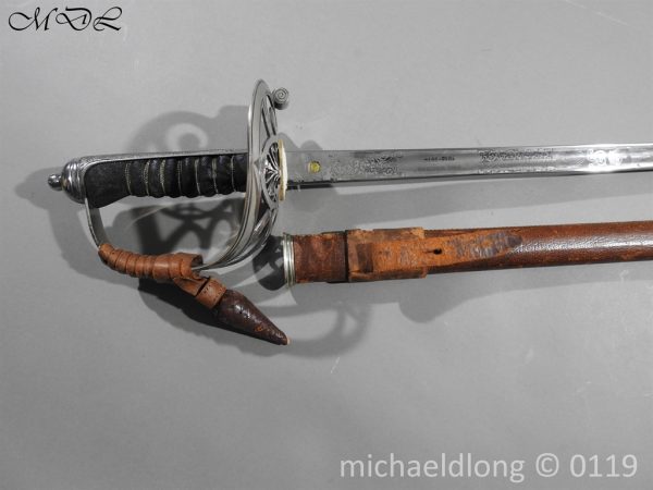 Welsh Guards WW1 Presentation Sword - Image 2