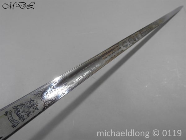 Welsh Guards WW1 Presentation Sword - Image 17