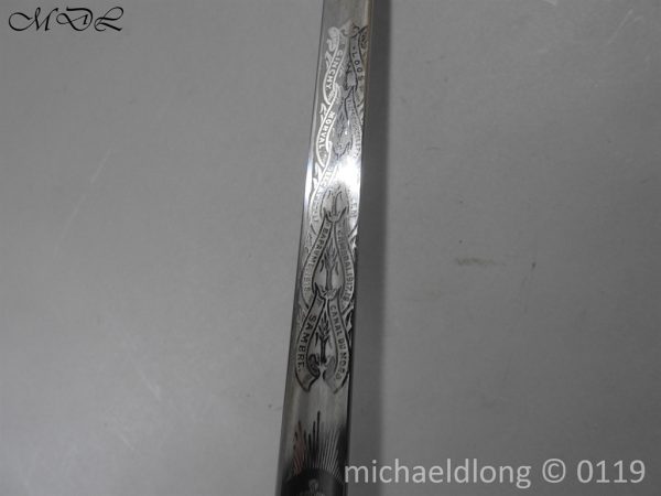 Welsh Guards WW1 Presentation Sword - Image 20