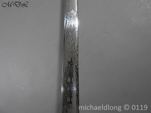 Welsh Guards WW1 Presentation Sword - Image 23