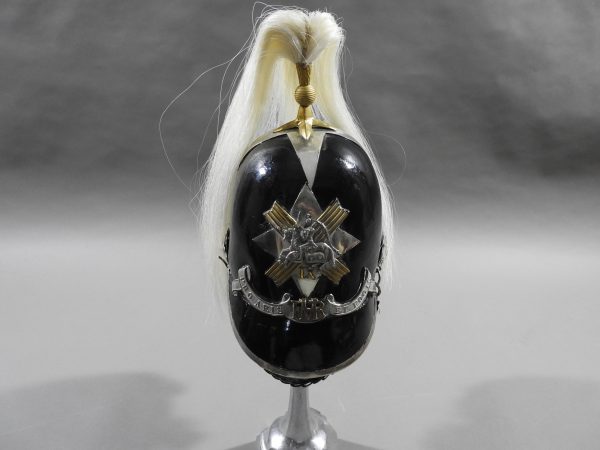 Scottish Fife Mounted Rifles Victorian Officer’s Helmet - Image 6