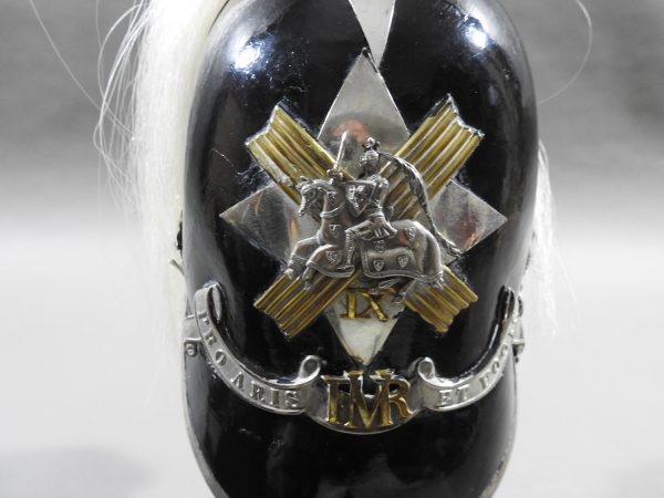Scottish Fife Mounted Rifles Victorian Officer’s Helmet - Image 8