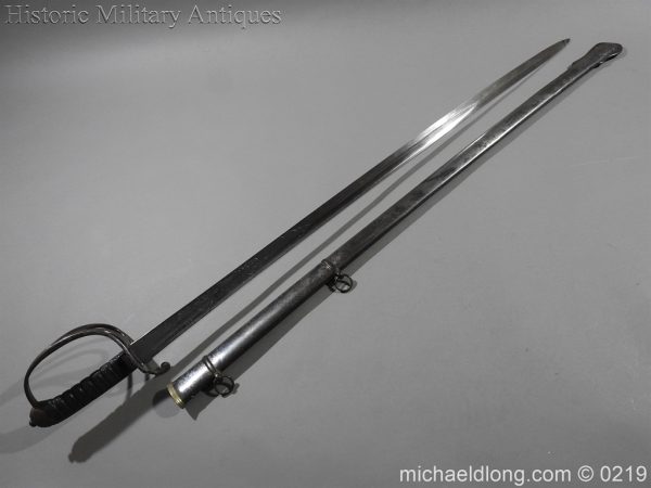 Victorian Royal Artillery Patent Tang Officer's Sword - Image 5