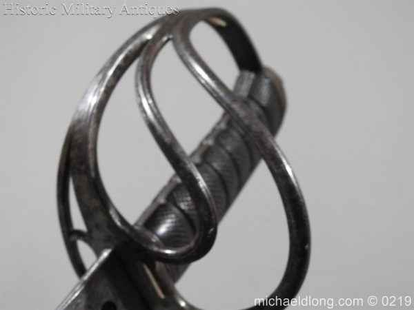 Victorian Royal Artillery Patent Tang Officer's Sword - Image 22