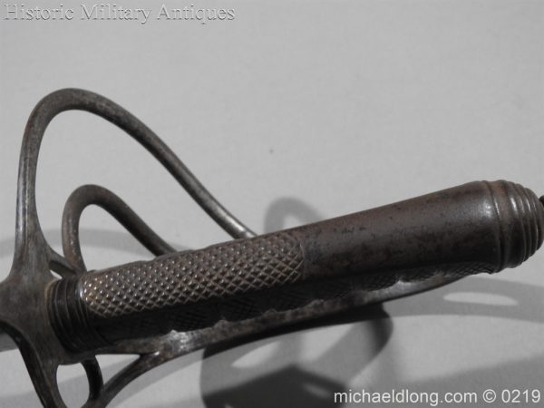 Victorian Royal Artillery Patent Tang Officer's Sword - Image 26