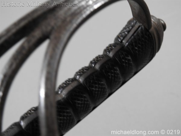 Victorian Royal Artillery Patent Tang Officer's Sword - Image 27