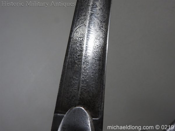 michaeldlong.com 145 600x450 Greek Cavalry Officer's Sword 1796