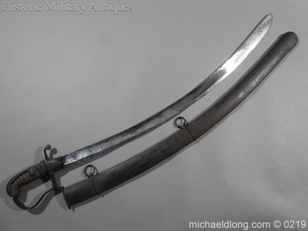 michaeldlong.com 158 600x450 Liverpool Light Horse 1796 Officer's Sword No 18