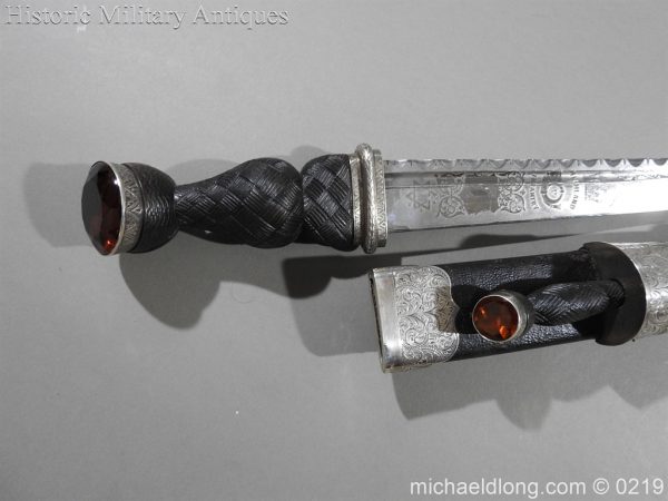 Scottish Highland Light Infantry Officer's Dirk - Image 2
