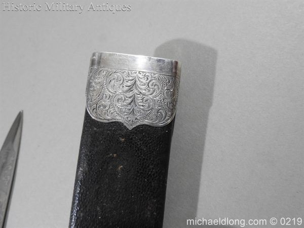 Scottish Highland Light Infantry Officer's Dirk - Image 8