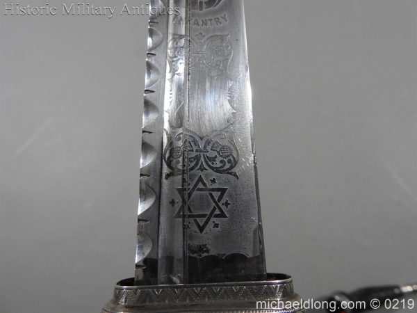 Scottish Highland Light Infantry Officer's Dirk - Image 12