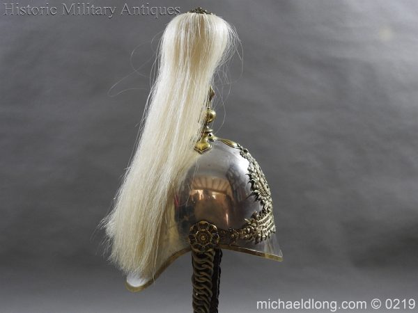 Scottish Lothians and Berwickshire Yeomanry Cavalry Helmet - Image 6