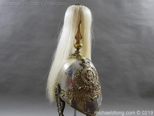 Scottish Lothians and Berwickshire Yeomanry Cavalry Helmet - Image 15
