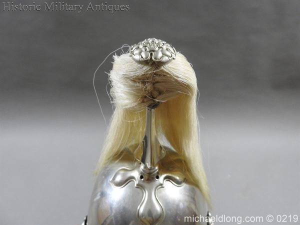 Scottish Fife Light Horse 1871 pattern Officer’s Helmet - Image 7