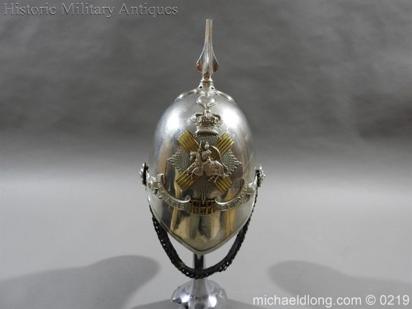 Scottish Fife Light Horse 1871 pattern Officer’s Helmet - Image 8