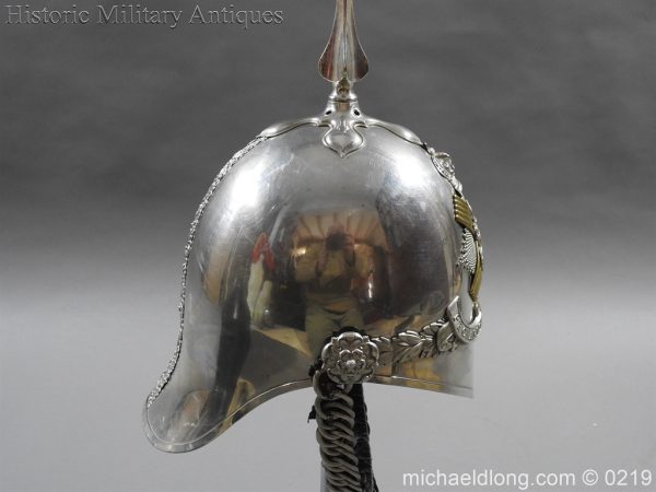 Scottish Fife Light Horse 1871 pattern Officer’s Helmet - Image 11