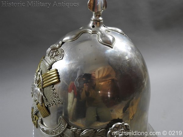 Scottish Fife Light Horse 1871 pattern Officer’s Helmet - Image 15