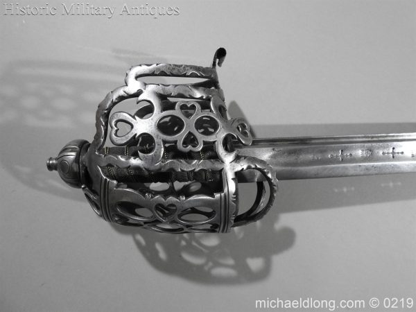 Scottish Basket Hilted Backsword c1760 - Image 2