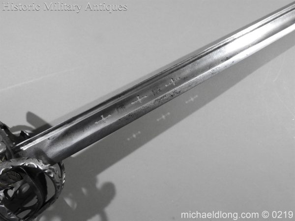 Scottish Basket Hilted Backsword c1760 - Image 3