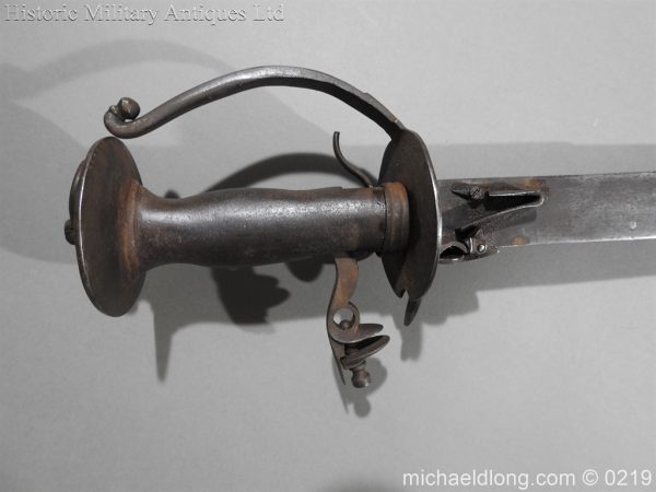 Indian Combination Sword and Flintlock Pistol - Image 7