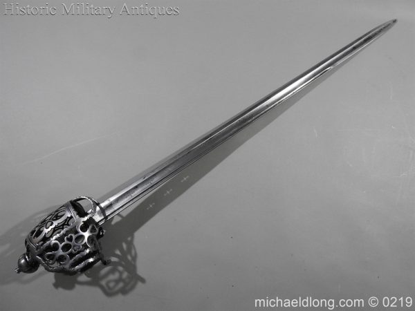 Scottish Basket Hilted Backsword c1760 - Image 5