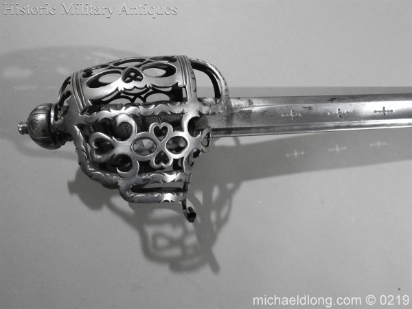 Scottish Basket Hilted Backsword c1760 - Image 6