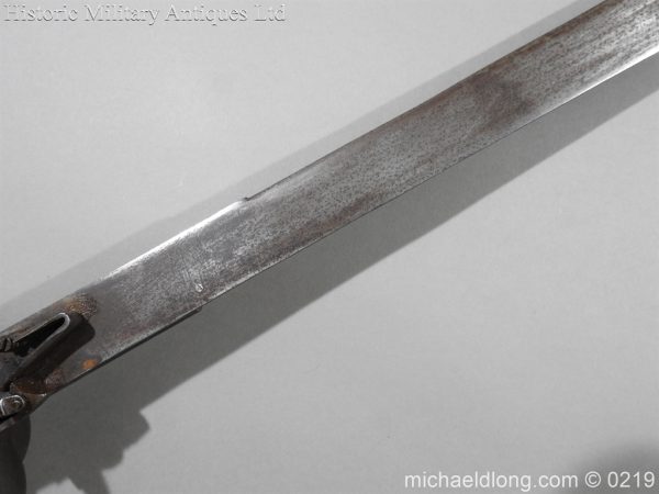 Indian Combination Sword and Flintlock Pistol - Image 8